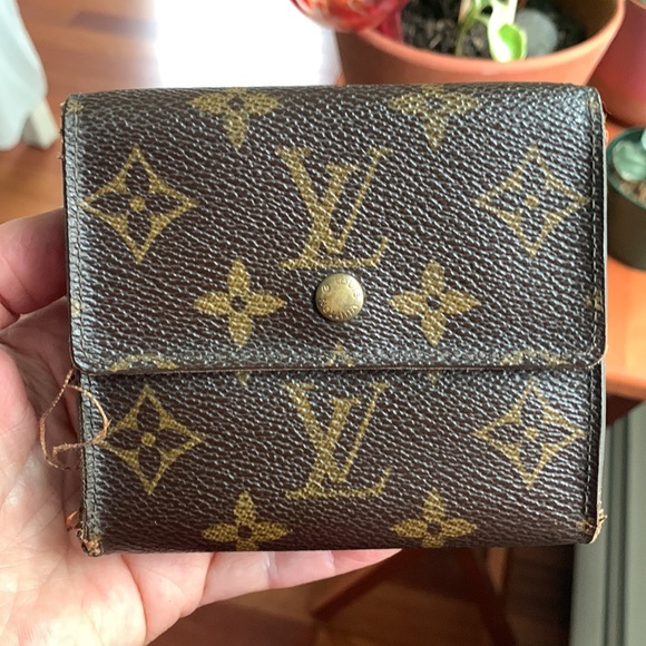 The Billionaires Elise LV Monogram Portefeiulle Elise Trifold Wallet - Picture 3 of 10